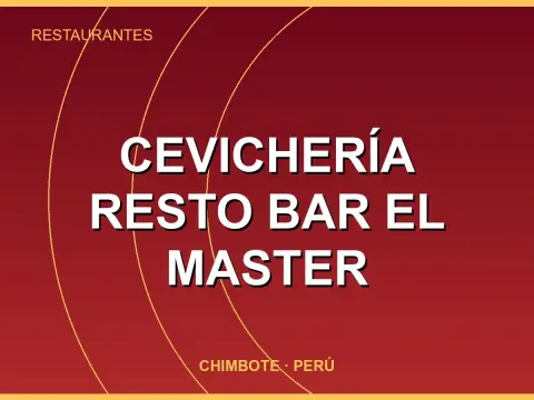 Cevichería resto bar el master