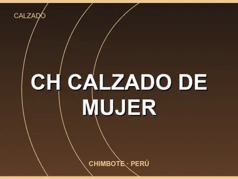 Ch calzado de mujer