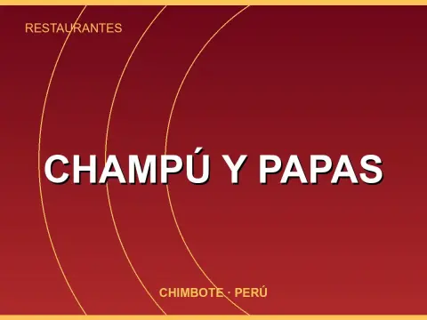 Champú y papas