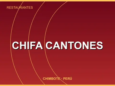 Chifa cantones