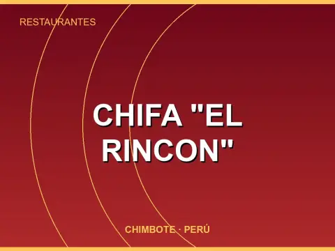 Chifa "El Rincon"