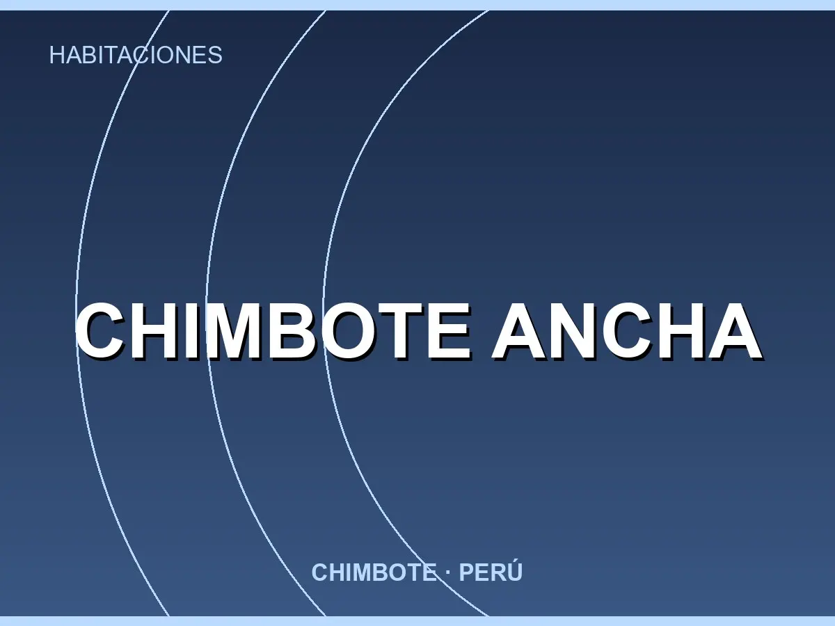 Abrir tarjeta de Chimbote ancha