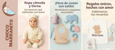 Ropa de bebé: bodys, ajuares y conjuntos temáticos