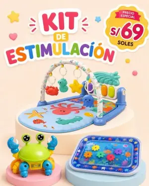 Kit de estimulación con gimnasio