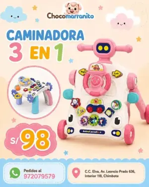 Caminadora 3 en 1