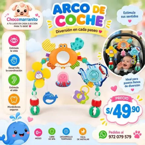 Arco de coche para el paseo