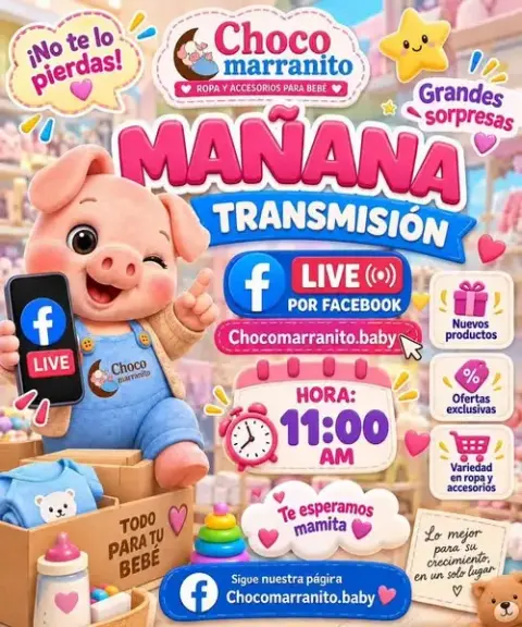 Transmisión en vivo por Facebook con ofertas
