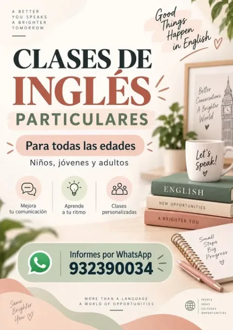 Clases de Inglés Particulares