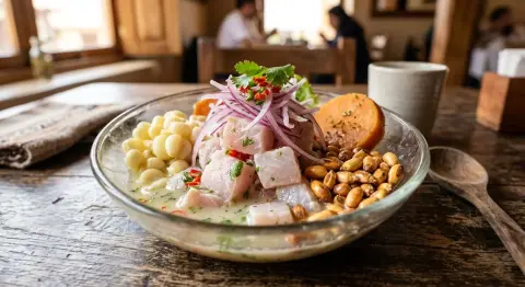 Ceviche de Pescado Clásico (mín. 40 platos)