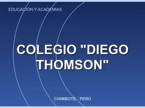Colegio "Diego Thomson"