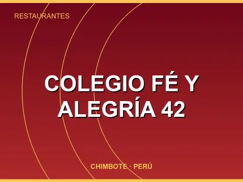 Colegio Fé y Alegría 42