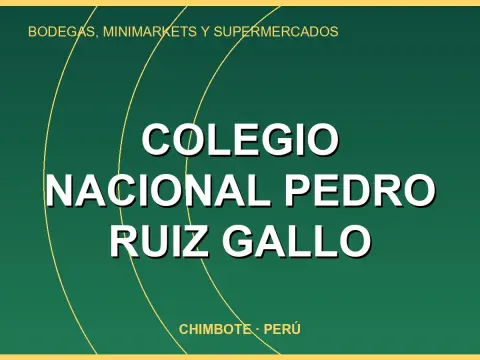 Colegio Nacional Pedro Ruiz Gallo