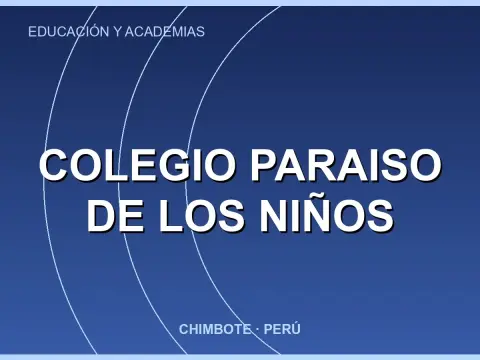 colegio paraiso de los niños