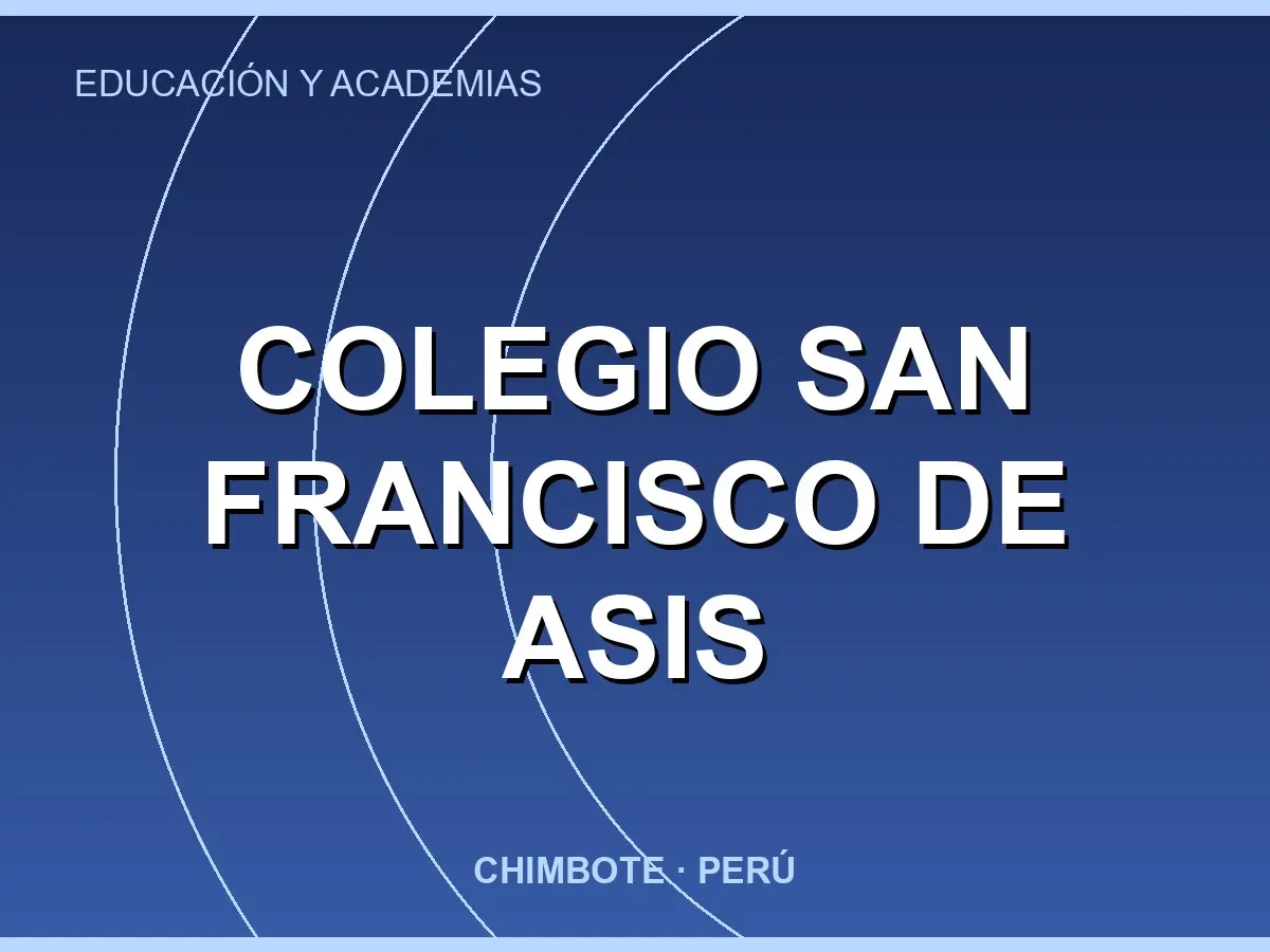 Abrir tarjeta de Colegio San Francisco De Asis