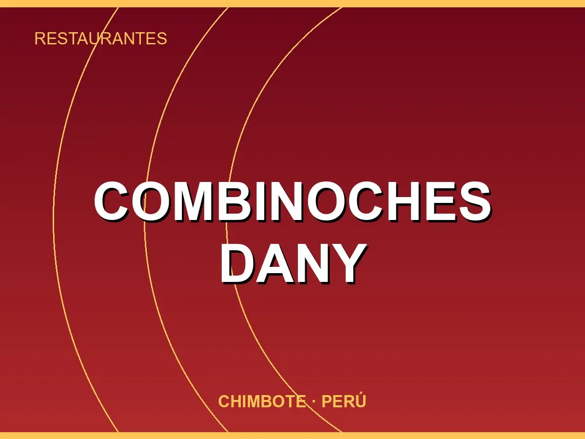 Abrir tarjeta de COMBINOCHES DANY