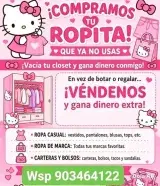 Compramos carteras, bolsos y calzado