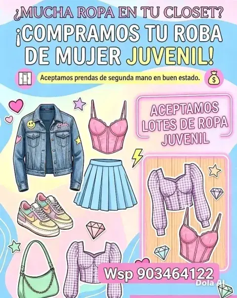 Compra y Venta de Ropa Usada Juvenil