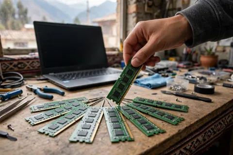 Venta de memorias RAM para laptop y PC