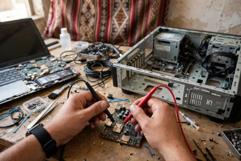 Diagnóstico completo de computadoras y laptops