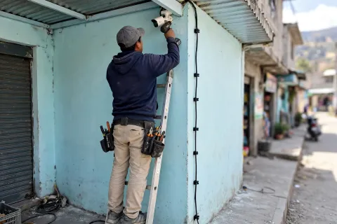 Instalación de cámaras de seguridad CCTV e IP con visión en tu celular