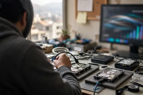 Recuperación de datos de discos duros, SSD y memorias USB