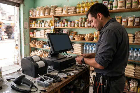 Instalación de punto de venta (POS) para tu negocio