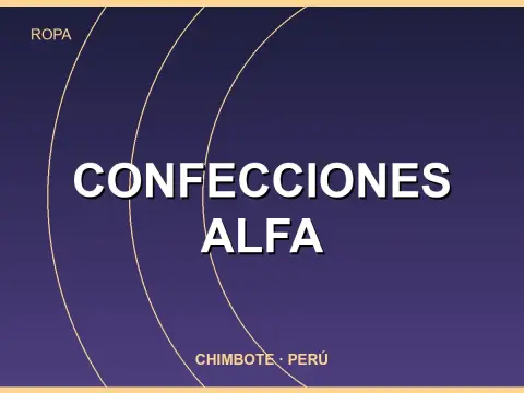 Confecciones ALFA