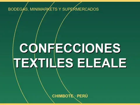 Confecciones Textiles Eleale