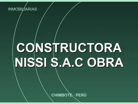 Constructora Nissi S.A.C OBRA