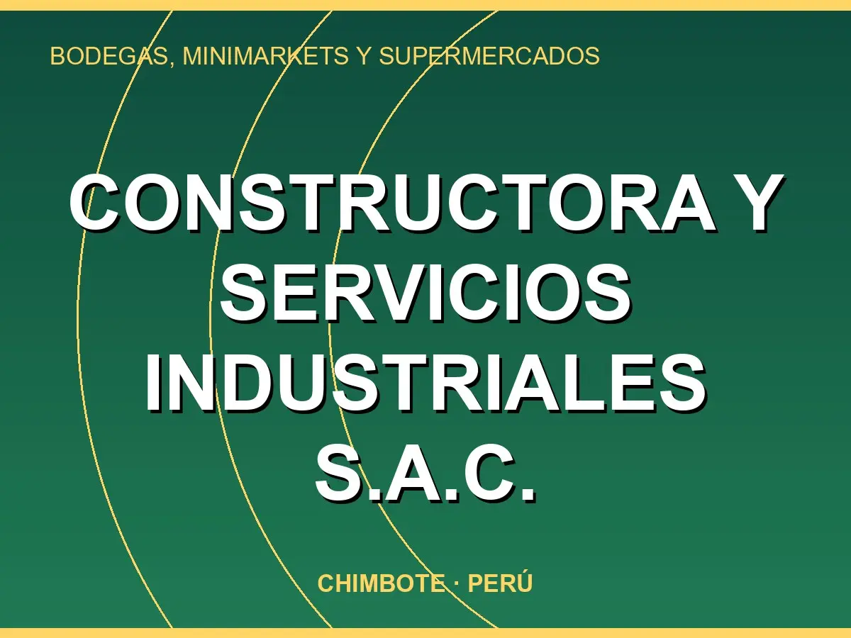 Abrir tarjeta de Constructora Y Servicios Industriales S.A.C.