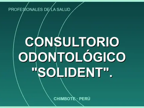 Consultorio Odontológico "Solident".