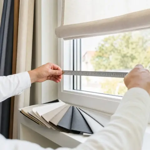 Visita de medición y asesoría de cortinas