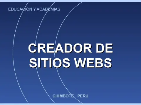 Creador De Sitios Webs