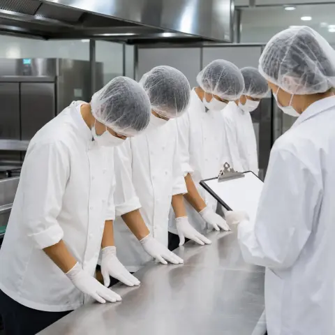 Carné de sanidad para cinco trabajadores