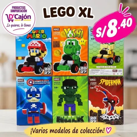 Bloques armables XL de colección