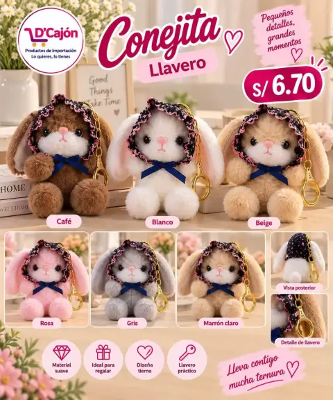 Catálogo de D CAJON productos de importación en Chimbote y Nuevo Chimbote: menaje de cocina, organización del hogar, juguetería, peluches, belleza, fiesta y decoración al por menor con precios de importación.