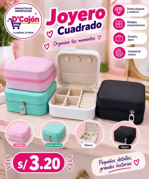Catálogo de D CAJON productos de importación en Chimbote y Nuevo Chimbote: menaje de cocina, organización del hogar, juguetería, peluches, belleza, fiesta y decoración al por menor con precios de importación.