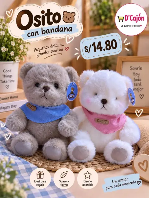 Llavero perrito abejita 12 cm