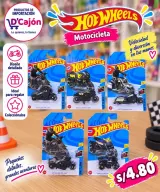 Motos de juguete en blíster, 5 unidades