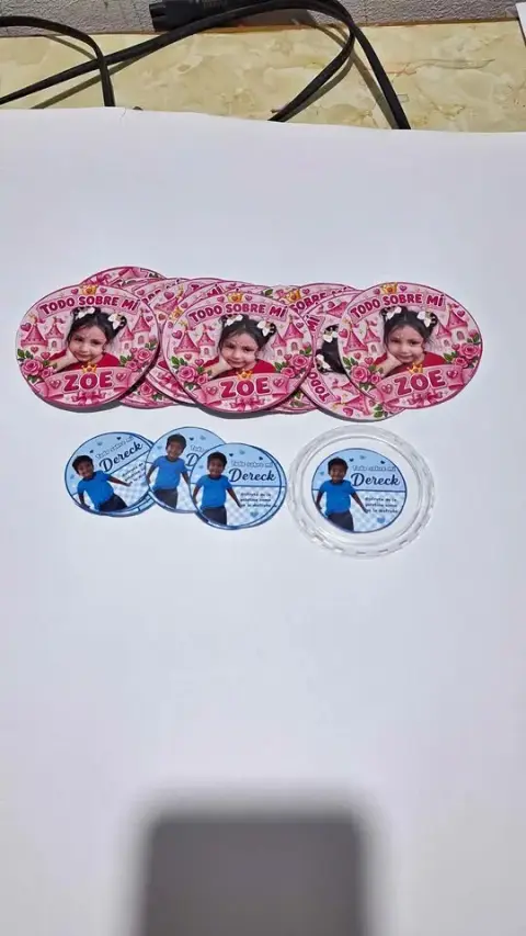 Stickers 100% personalizados