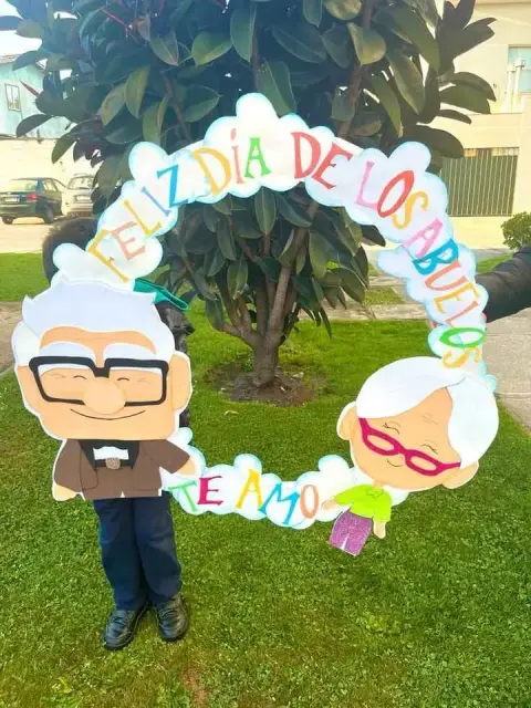 Feliz Día del Abuelo — manualidades en foami