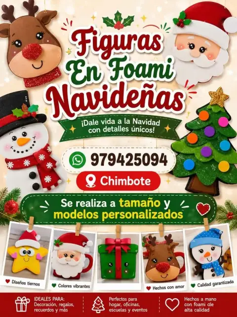 Figuras en foami