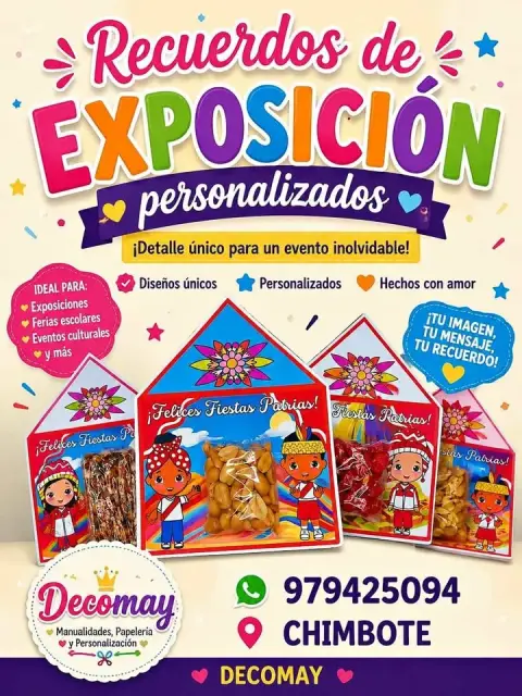 Recuerdos de exposición personalizados