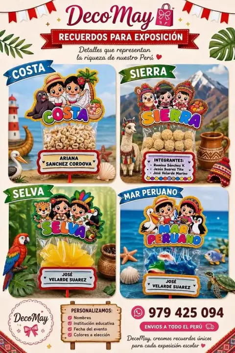 Recuerdos personalizados