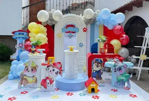Decoración infantil Paw Patrol y personajes