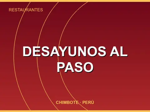 DESAYUNOS AL PASO