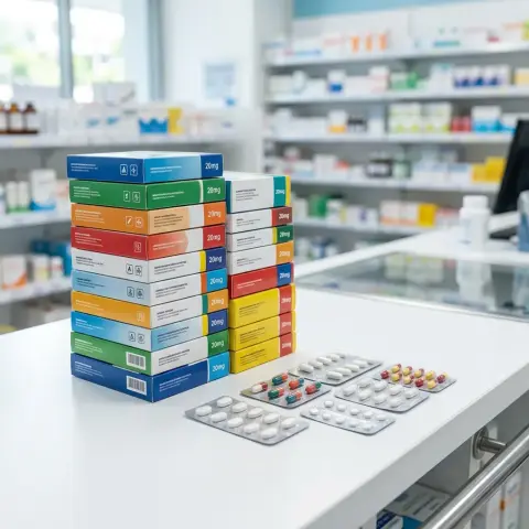 Tratamiento con genéricos por caja (precio de tratamiento)