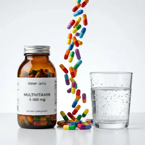Multivitamínico para un mes con orientación de uso