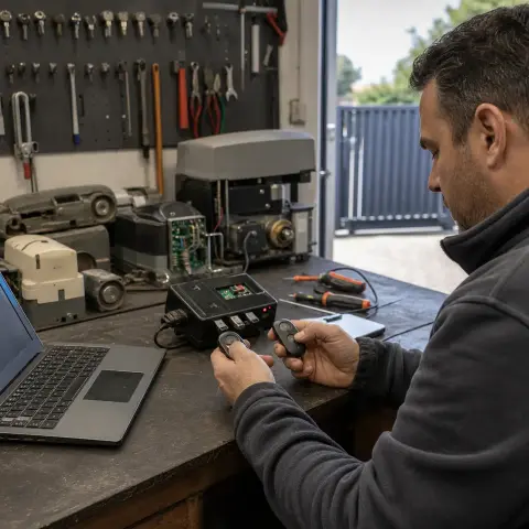Copia de controles remotos para portones eléctricos y garajes con programación incluida