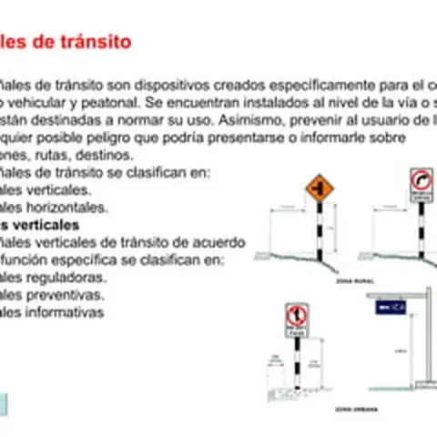 Repaso teórico de señales y normas viales